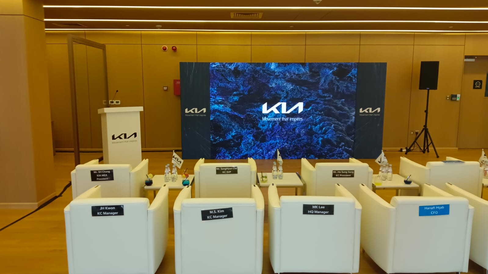 kia – showroom launch
